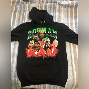 Dennis Rodman Hoodie New Mens Medium